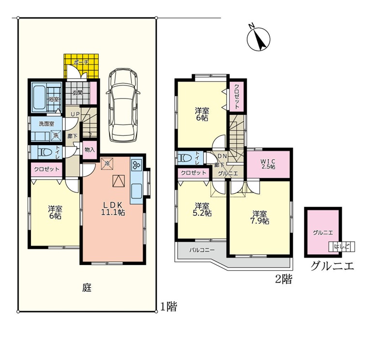 間取図　4LDK