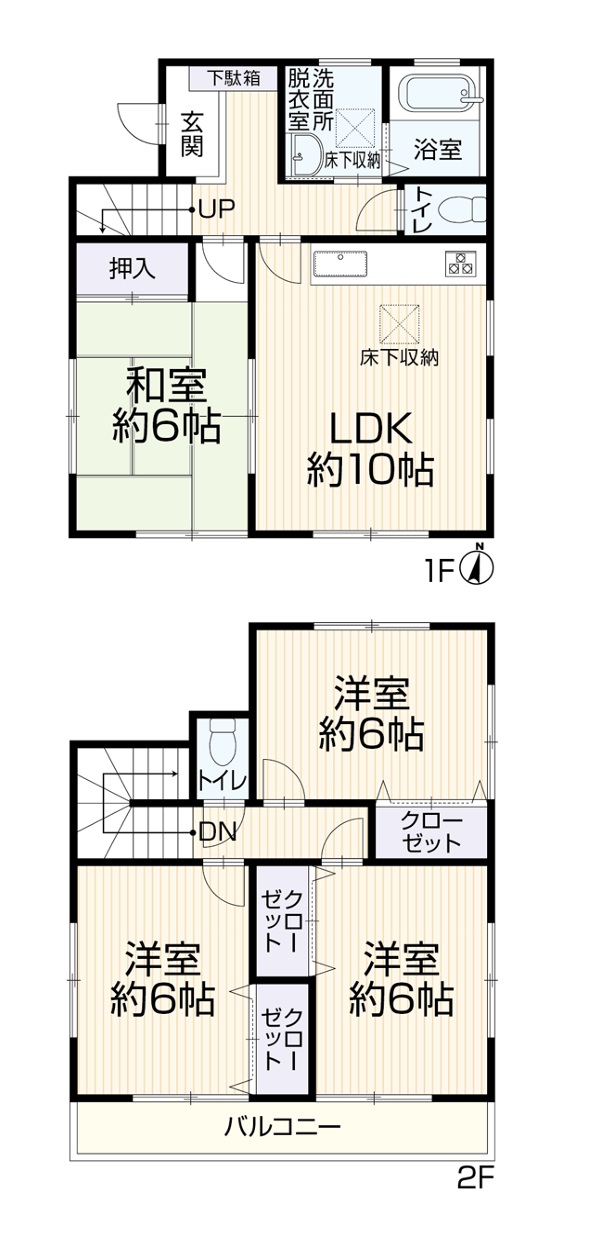 間取図 4LDK 間取図 4LDK