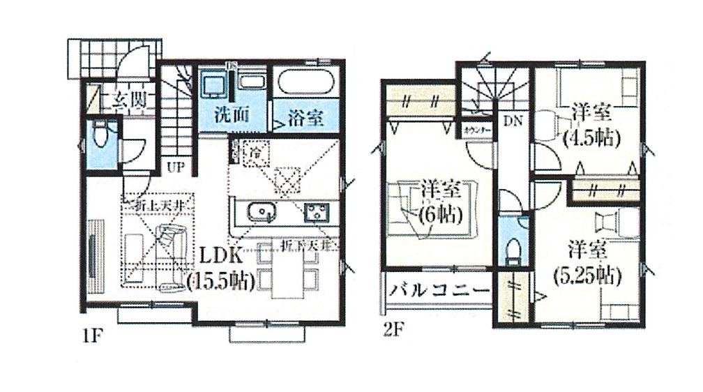1号棟　間取図