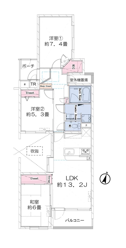 間取図　3LDK