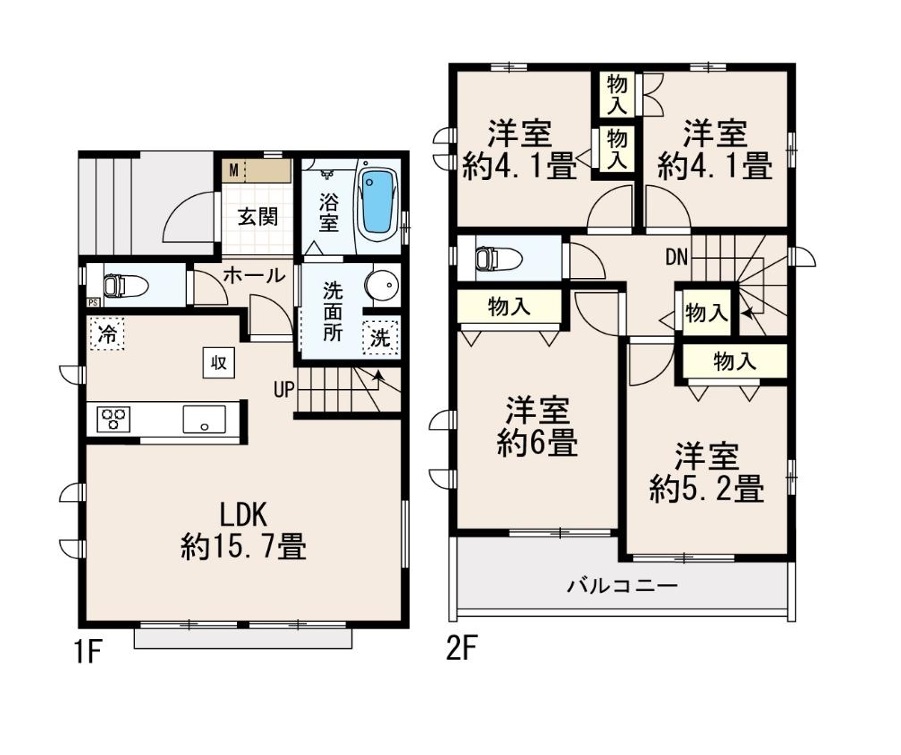 間取図　4LDK