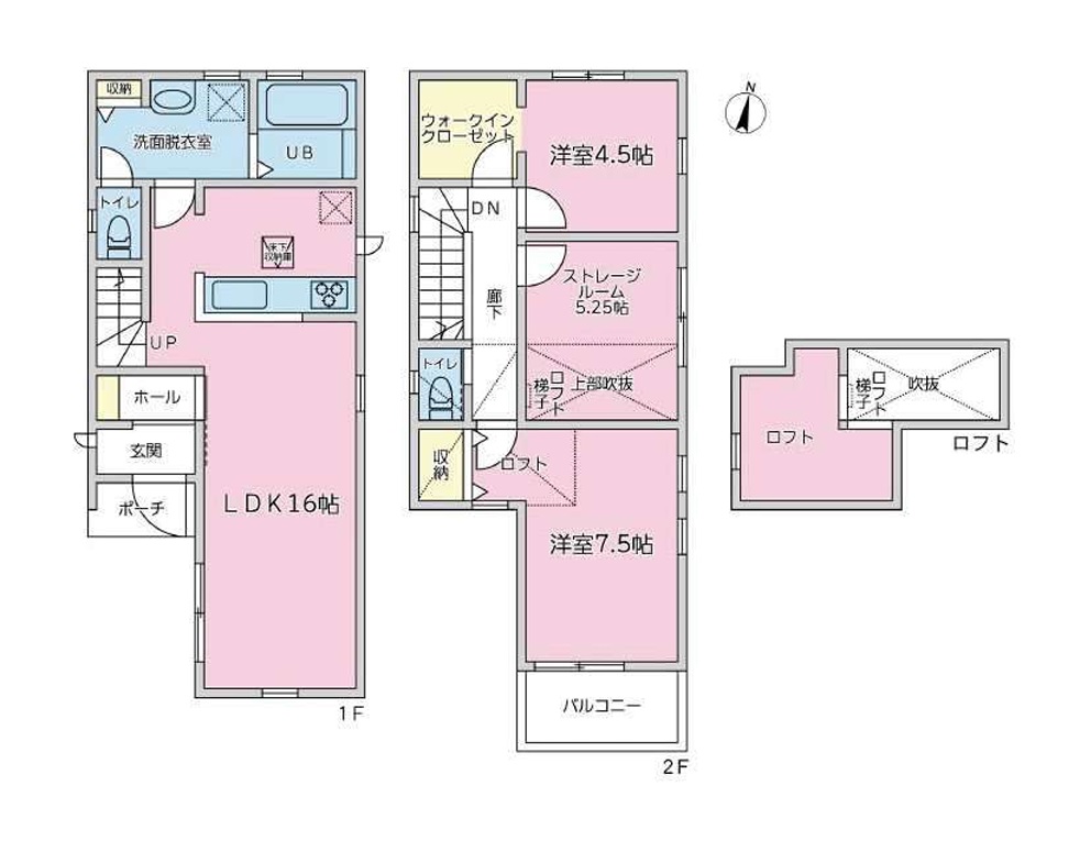 間取図　3LDK