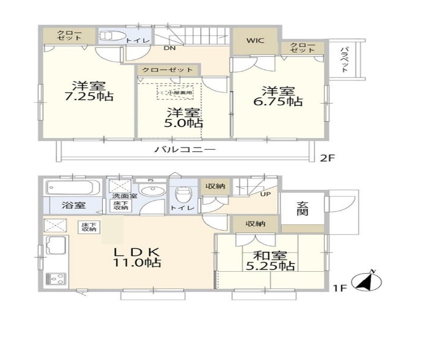 間取図 4LDK 間取図 4LDK