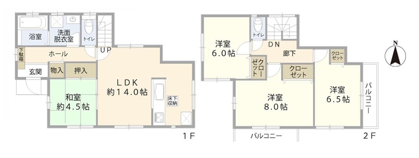間取図 4LDK 間取図 4LDK